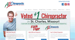 Desktop Screenshot of abchiropractic.com